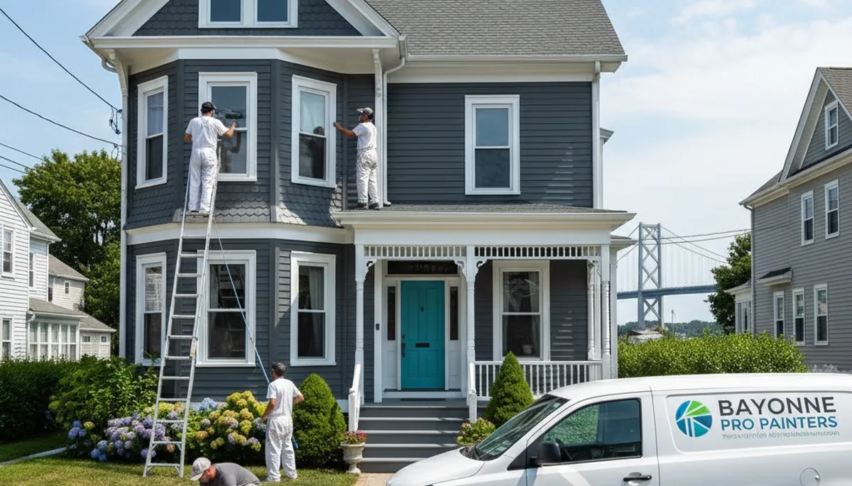 Professional house painters in Hoboken NJ providing expert residential painting services