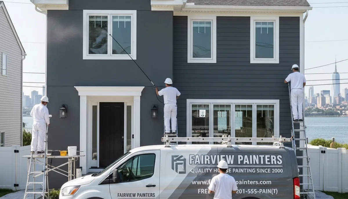 Professional house painting service in Hoboken, NJ for interior and exterior homes