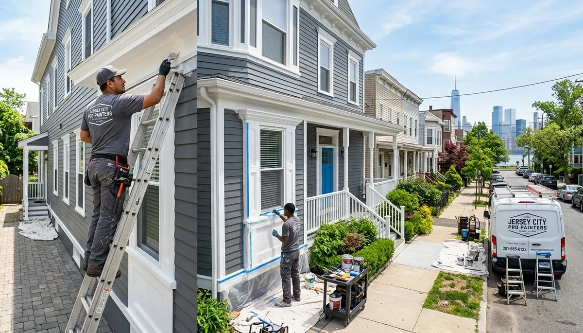 Professional house painting service in Hoboken, NJ by expert local painters