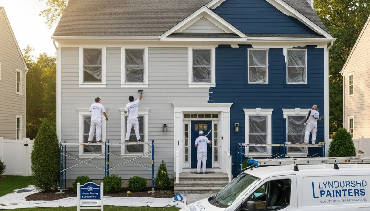 House painting crew serving Hoboken, NJ with professional residential painting services