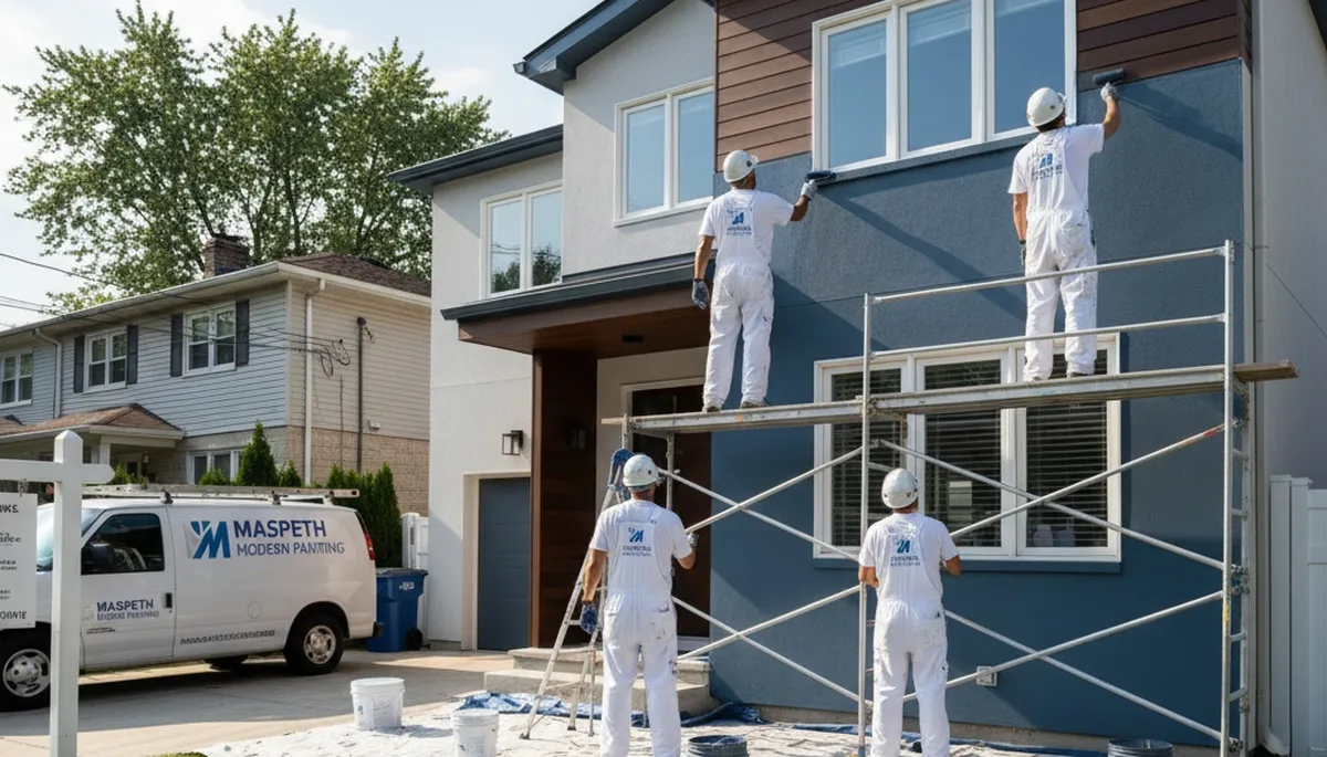 Professional house painting service in Hoboken, NJ by experienced local painters
