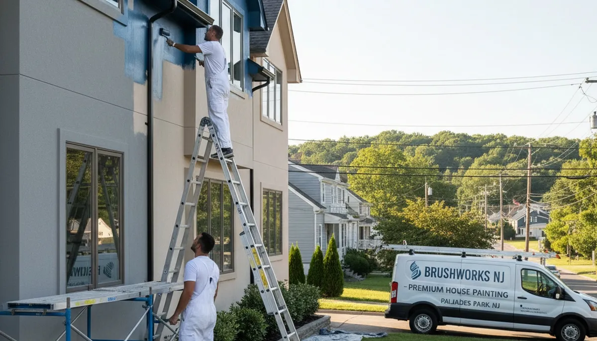 Professional house painters in Hoboken NJ providing exterior and interior painting services