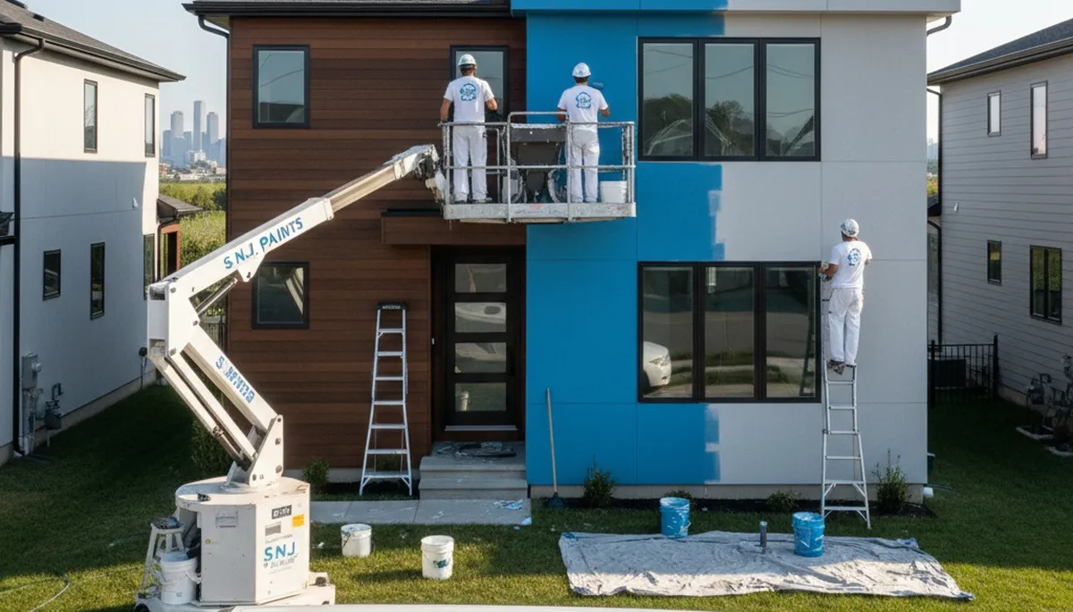 House painting team serving Hoboken, NJ for interior and exterior home painting services