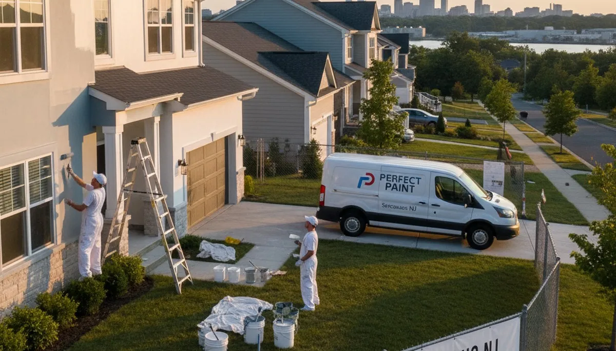 House painting service in Hoboken, NJ by local painters for exterior and interior home improvement