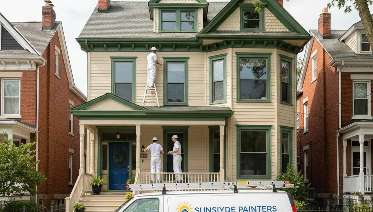 Professional house painters in Hoboken NJ providing exterior and interior home painting services